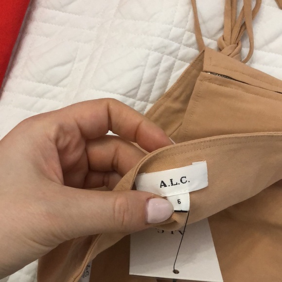 A.L.C Regina Top in Beige/Brown! Brand new with Tags! - Picture 6 of 6